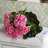 17.5" Artificial Polyester Geranium Bush-504150662