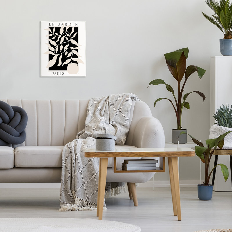 Plaque murale Le Jardin Paris Botanicals, design par Natalie Carpentieri