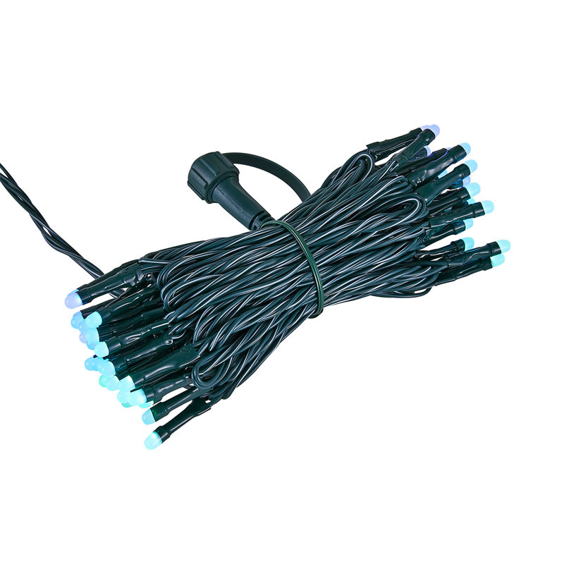 100 - Bulb 314.96'' Plug-in LED Wide Angle LED String Light