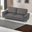 Modern Sofa 3 2 1 Seater Set Fabric with Chrome Feet - Comfortable Couch with Cushion for Living Room, Bedroom or Office-1740017236