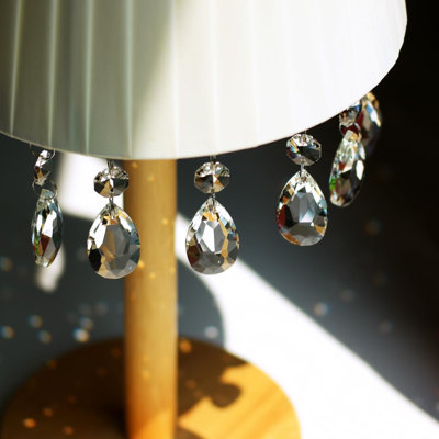 12pcs Crystal Suncatchers Hanging Prisms