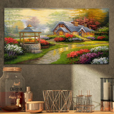 " Sunset Stone Country Cottage " by Designart