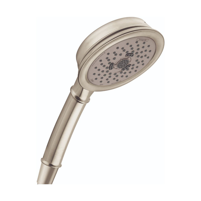 Croma Multi Function Handheld Shower Head, Brushed Nickel