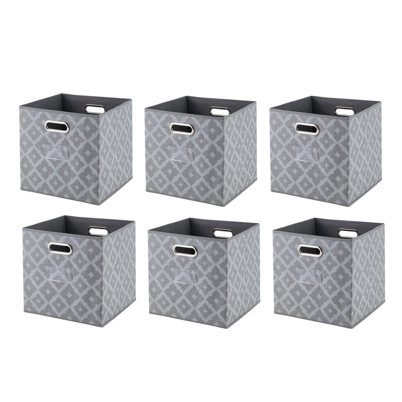 Bac en carton, Gris