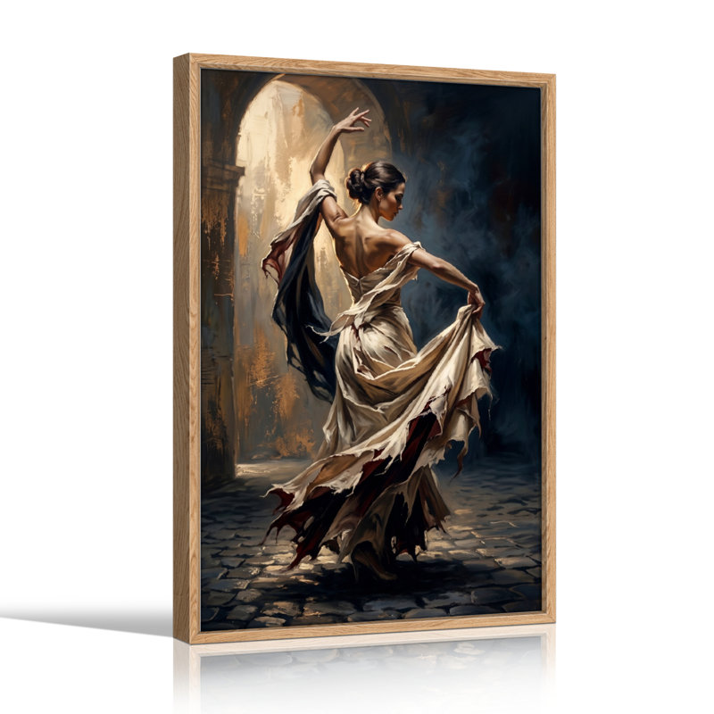 «Dancing Woman», reproduction d'art sur toile, ensemble de 1, Wrapped Canvas, 30"H x 20"W