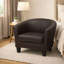 Fauteuil d'appoint en similicuir-987858250