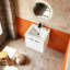 Meuble-lavabo flottant cube 24 "(RTA)-1197641892