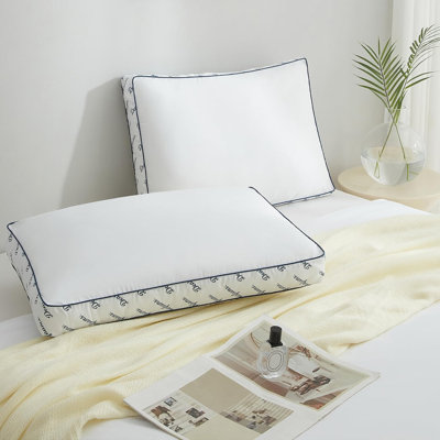 3" Gusset Bed Pillows, Standard/queen 2 Count