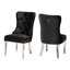 Chaise parsons rembourrée et rembourrée Micel-1466136
