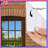 Brick Wall Window Shower Curtains Extra Long-790347500