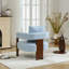 Chaise d'appoint rembourrée à 3 pieds-956799485