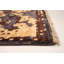 Tapis unique en laine noué à la main style Oushak des années 2010 de 5 pi 6 po x 7 pi 7 po brun Gerlak