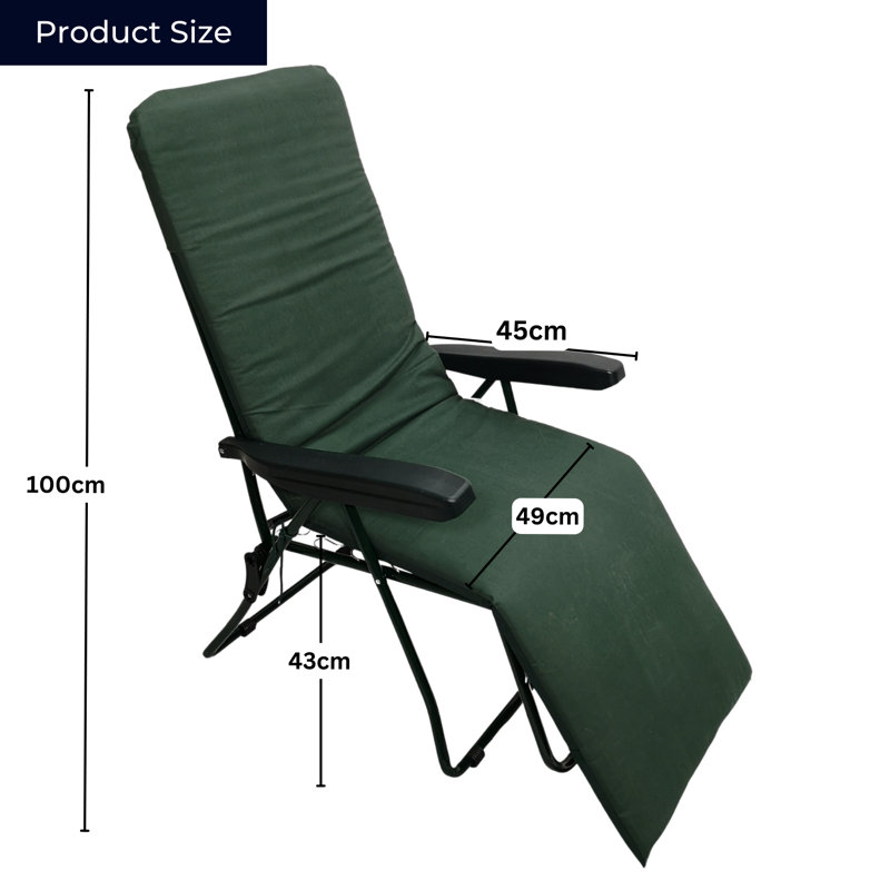 Centano Metal Outdoor Lounge Chair