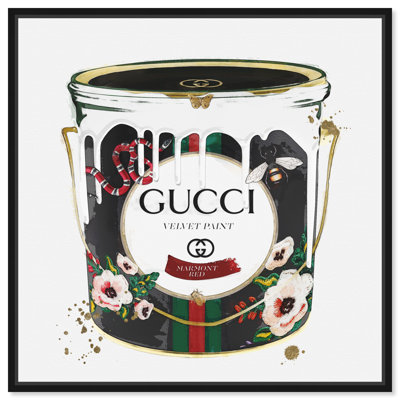 " Large Fashion And Glam Velvet Marmont Can "