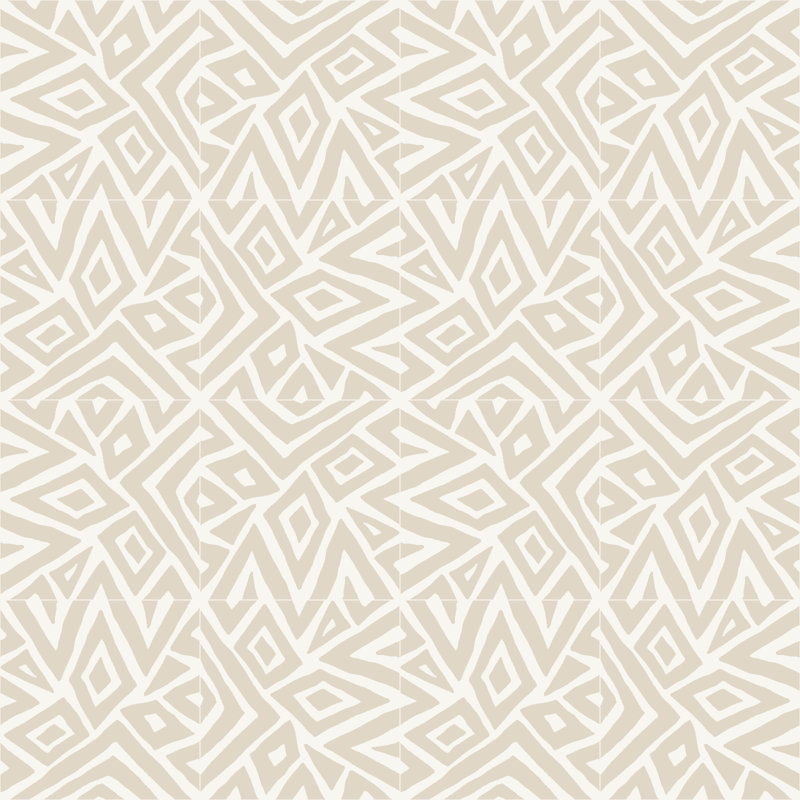 Zanzi 8" Cement Patterned/Concrete Look Wall & Floor Tile, Verve