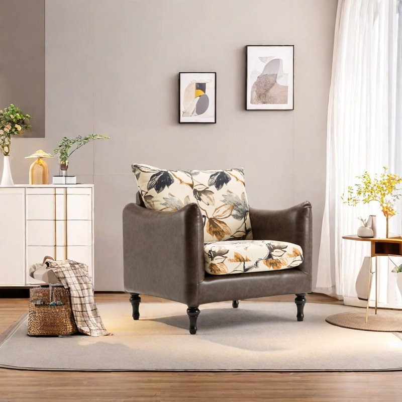 Fauteuil confortable avec coussin haute densité