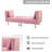 73.2'' Velvet Sleeper Sofa