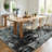 Modern Abstract Printed Area Rug Non-Slip Machine Washable Low Pile for Living Room Bedroom-2008530179-2008530236