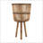 S/3 BAMBOO FOOTED PLANTERS 11/13/15"-702816949