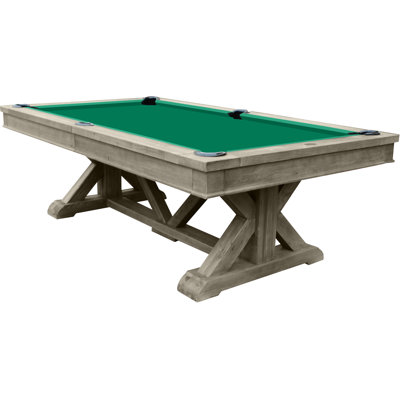 Brazos River Weathered 8' Slate Pool Table with Professional Installation Included