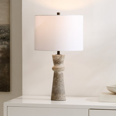 Lampe de table en pierre Holtby
