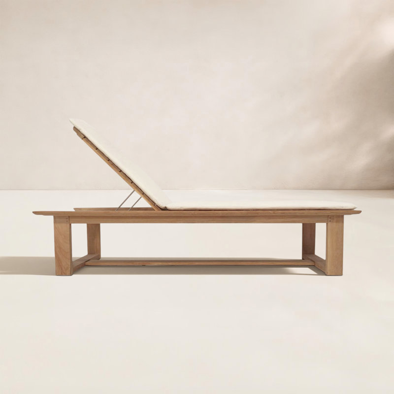 Westminster Teak Outdoor Chaise Lounge