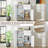 Kitchen Sideboard Buffet Cabinet with 2 Drawers, 2 Doors and 3 Adjustable Shelves