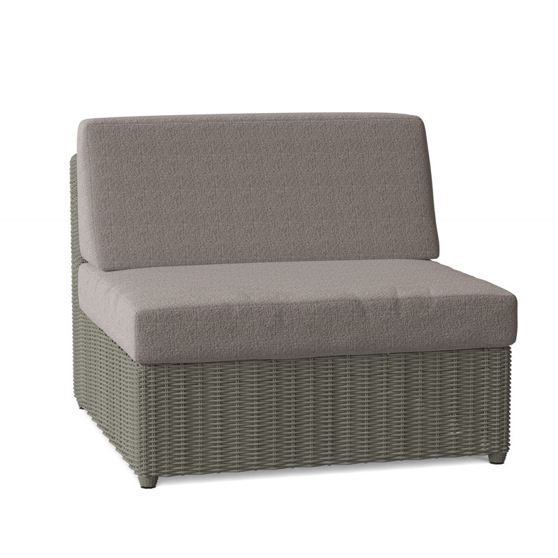 Sag Harbor Outdoor Lounge Chair, Oat, Sag Harbor Classic White
