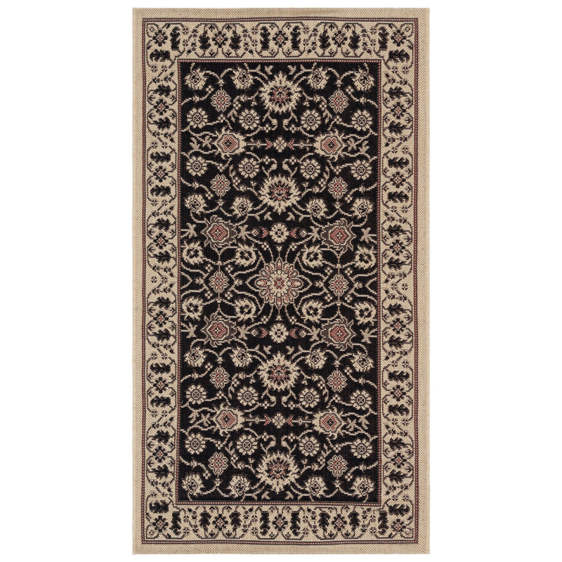 Tapis oriental performance Beasley, Rectangle 2 pi 7 po x 5 pi