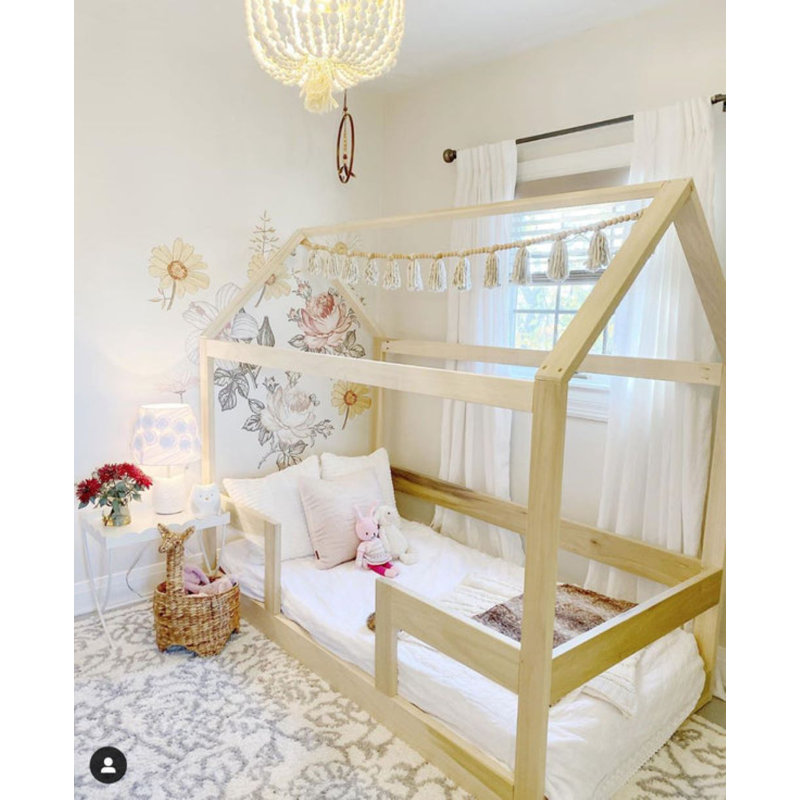 Lit maison en bois massif Antaeus, Double