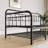 Twin Size Metal Daybed Frame With Trundle
