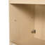 Meuble-lavabo autoportant avec lavabo en résine. Tablette réglable de style moderne. Lavabo en contreplaqué. Apparence, 2 portes à fermeture en douceur. Base