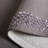 Glamour Hand Tufted Wool/Viscose/Cotton Rug in Dark Gray-1457760154