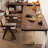 Walnut Rectangular Solid Wood desks-107282453