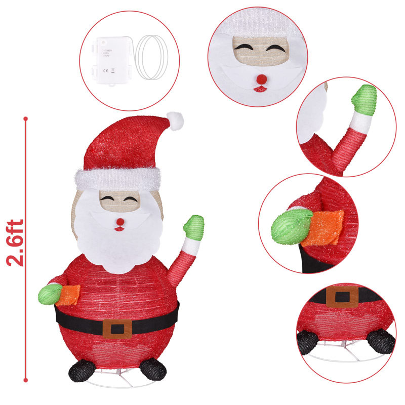 Décorations de renne de Noël éclairées