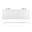 Gilded Double Bath Floating Vanity-433997567-433997565
