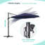 Parasol en porte-à-faux 11 'Bevins-785310534