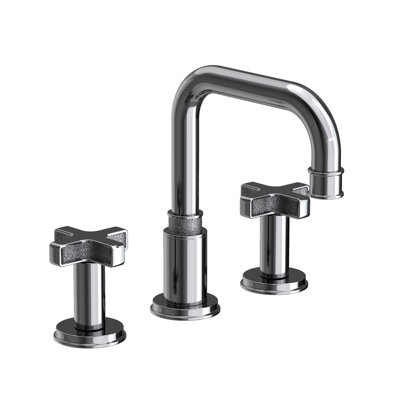 Griffey Widespread Bathroom Faucet with Drain Assembly