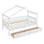 Lit simple en bois avec deux tiroirs