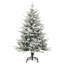 Artificial Pre-lit Christmas Tree with Ball Set-1130164436-1130164427