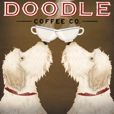 Doodle Coffee Double V