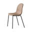 Academy Upholstered Armless Chair with Metal Frame-1391916049