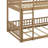 Queen Over Queen Bunk Bed With Ladder-1137043145