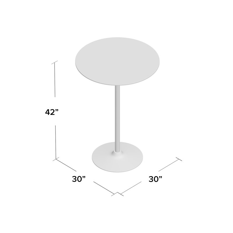 Table de bar Mix Mix Modern , Noyer