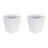 Plastic Open Waste Basket - 2 Gallons
