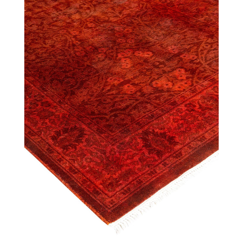Xhensila One-of-a-Kind 2' 8" X 22' 9" Hand Knotted Area Rug