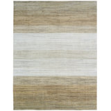 Maghull Hand Loomed Ombre Area Rug in Ivory/Brown