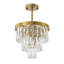 Lustre en cristal 3 lumières Evadne