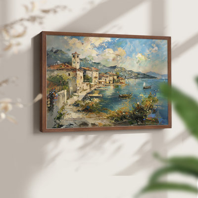 Nautical Series-CXCV -Framed Print - Restickable
