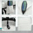 7-Point Vibrating Massage Office Chair, High Back Computer Chair with Lumbar Support, Footrest, Reclining Back, Adjustable Height-405285976